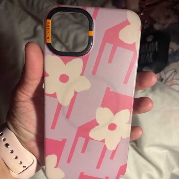 Like new hicasers Chair Blossoms Case-Mauve Pin iphone 15 plus - Picture 6 of 7